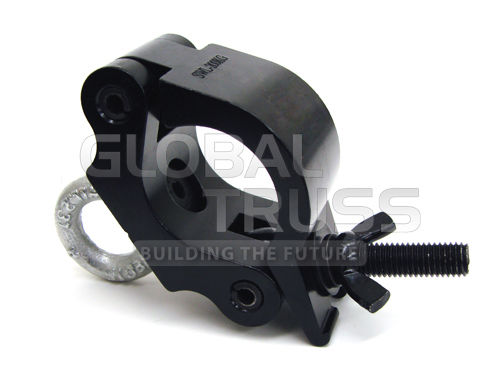 Global Truss Eye Clamp Black, Heavy Duty Pro Aluminum 2