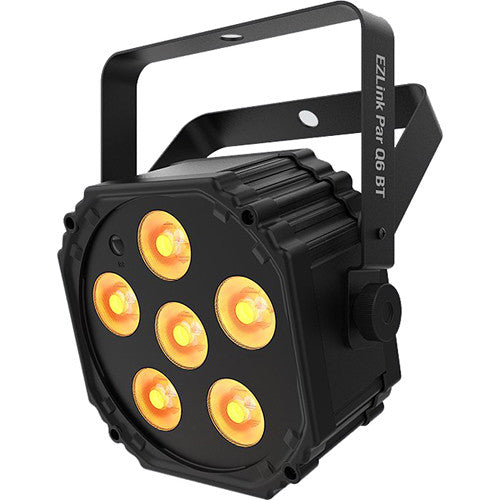 Chauvet EZLink Par Q6BT Wireless LED RGBA Par Fixture with Bluetooth