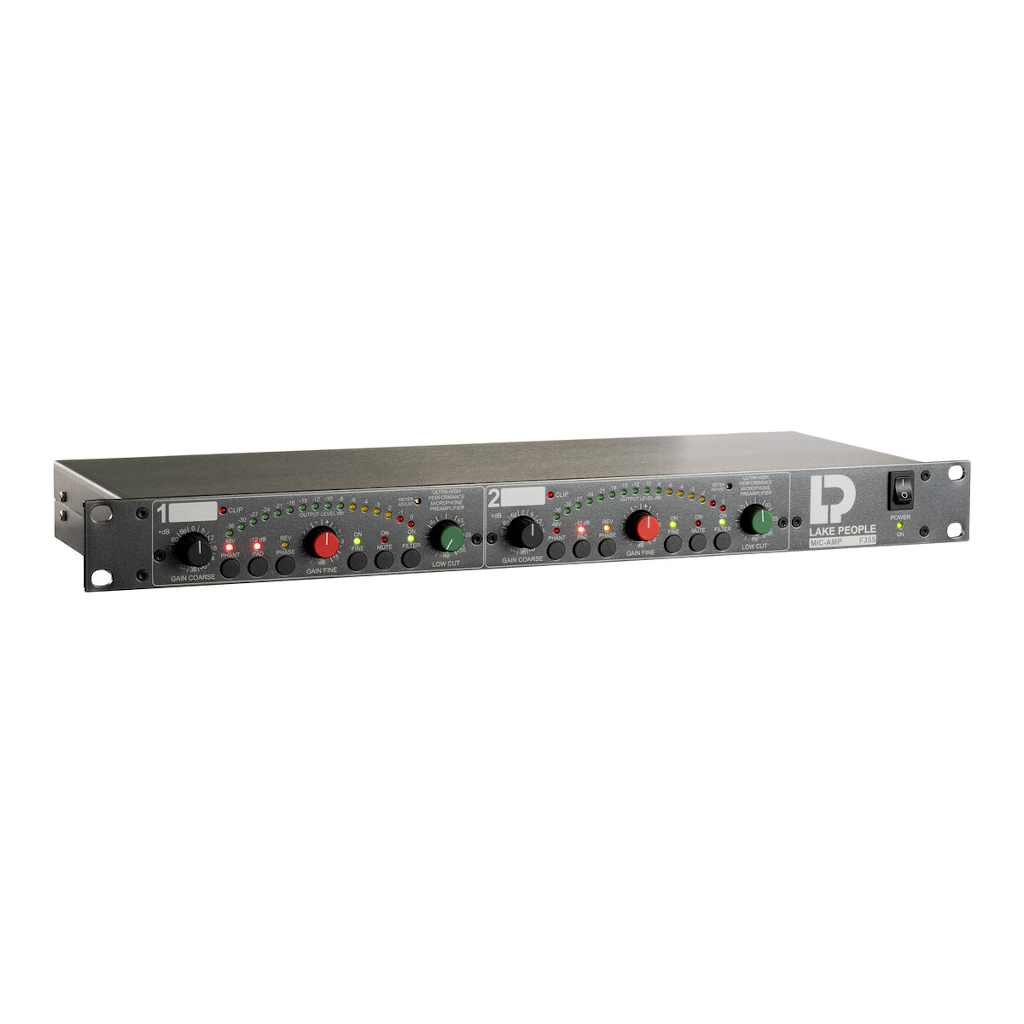 Lake People Mic-Amp F355 2-Channel Microphone Preamp