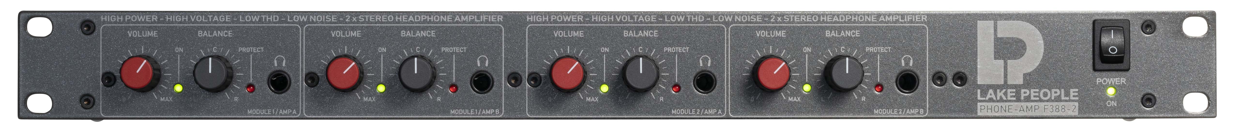 Lake People F388-2-D 2-Channel Headphone Amp