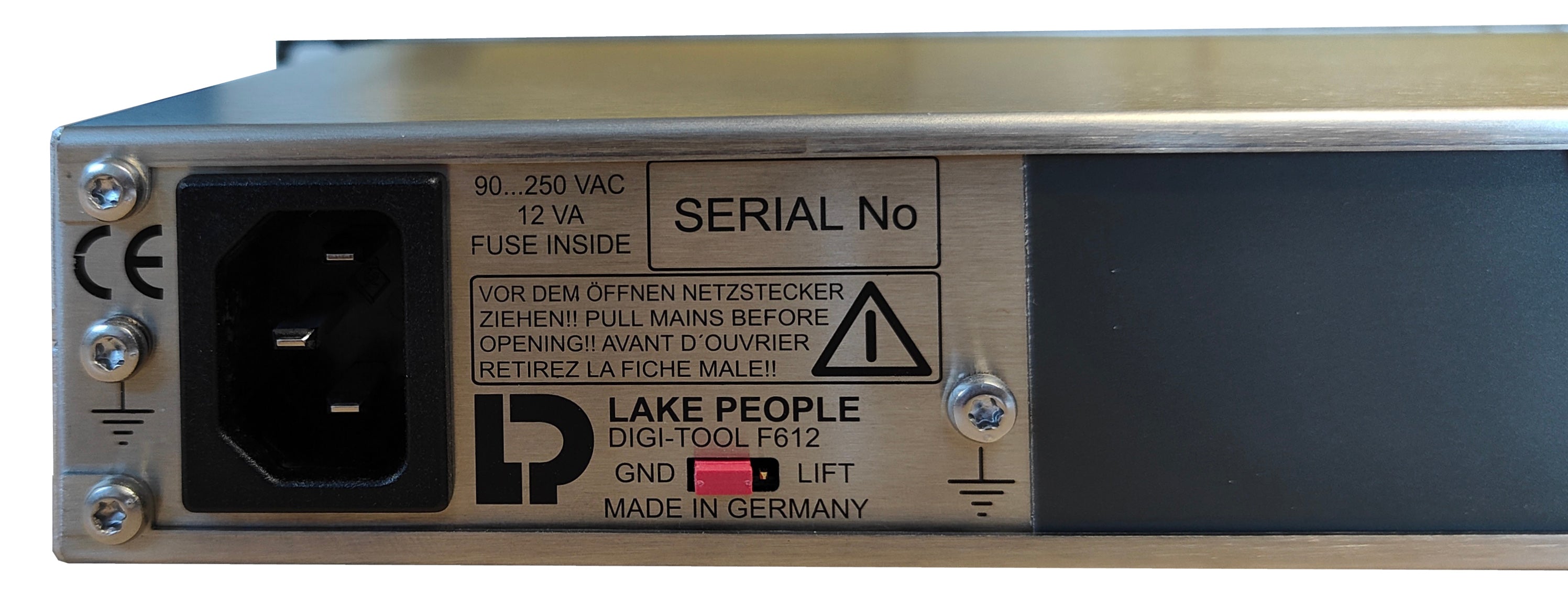 Lake People DIGI-TOOL F612 Digital Audio and Wordclock/AES-iD Splitter