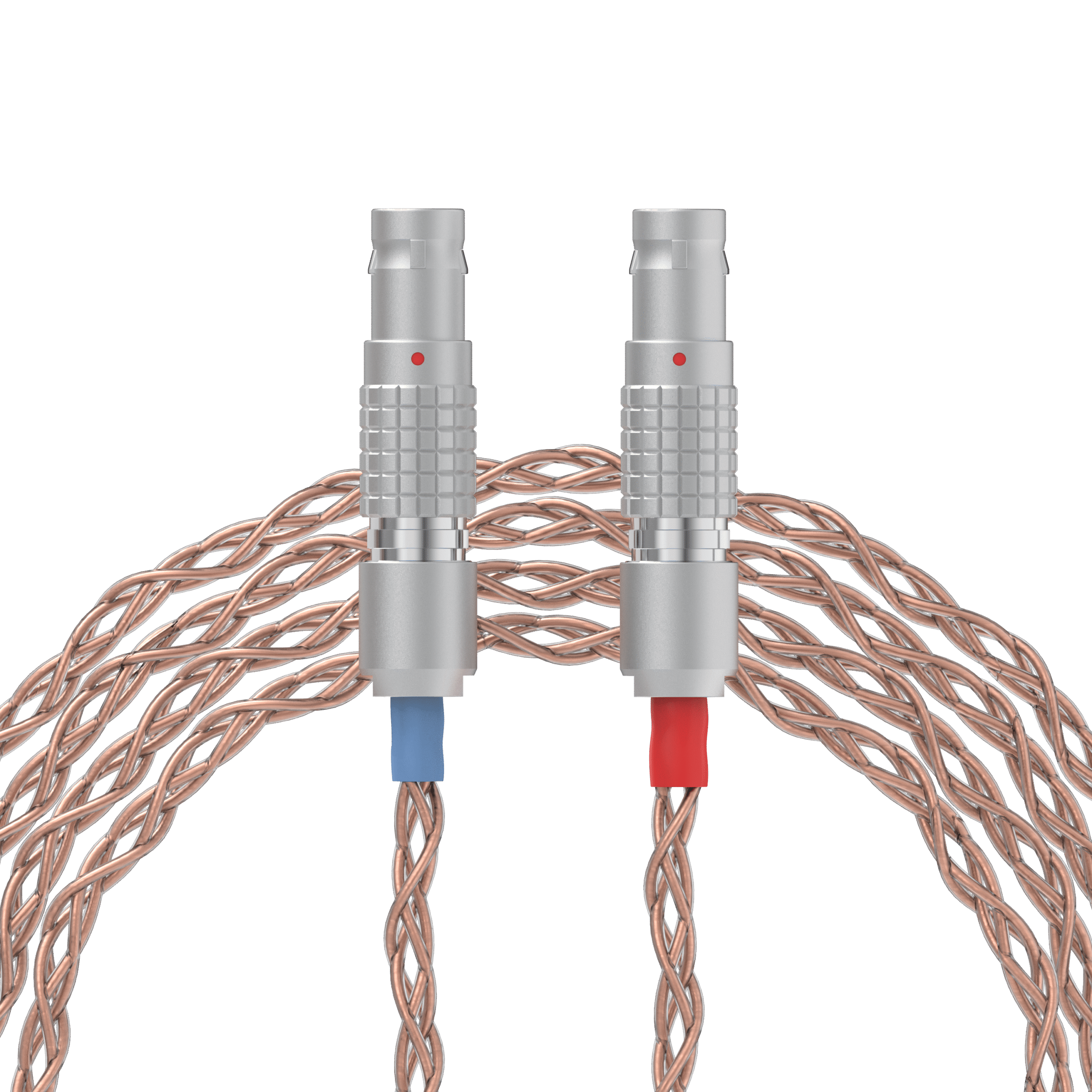 Dekoni Audio Ensemble 1/4 Braided Cable with 3.5mm Headphone Connectors (52)