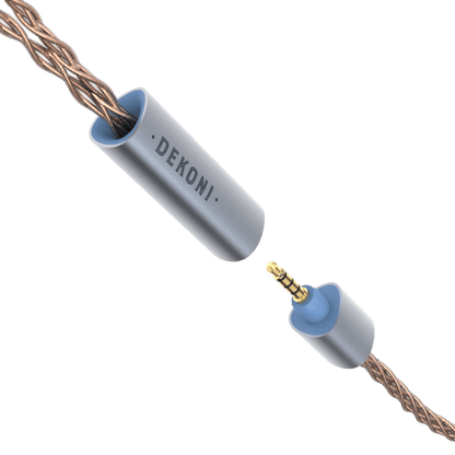 Dekoni Audio Ensemble 1/4 Braided Cable with 3.5mm Headphone Connectors (52)