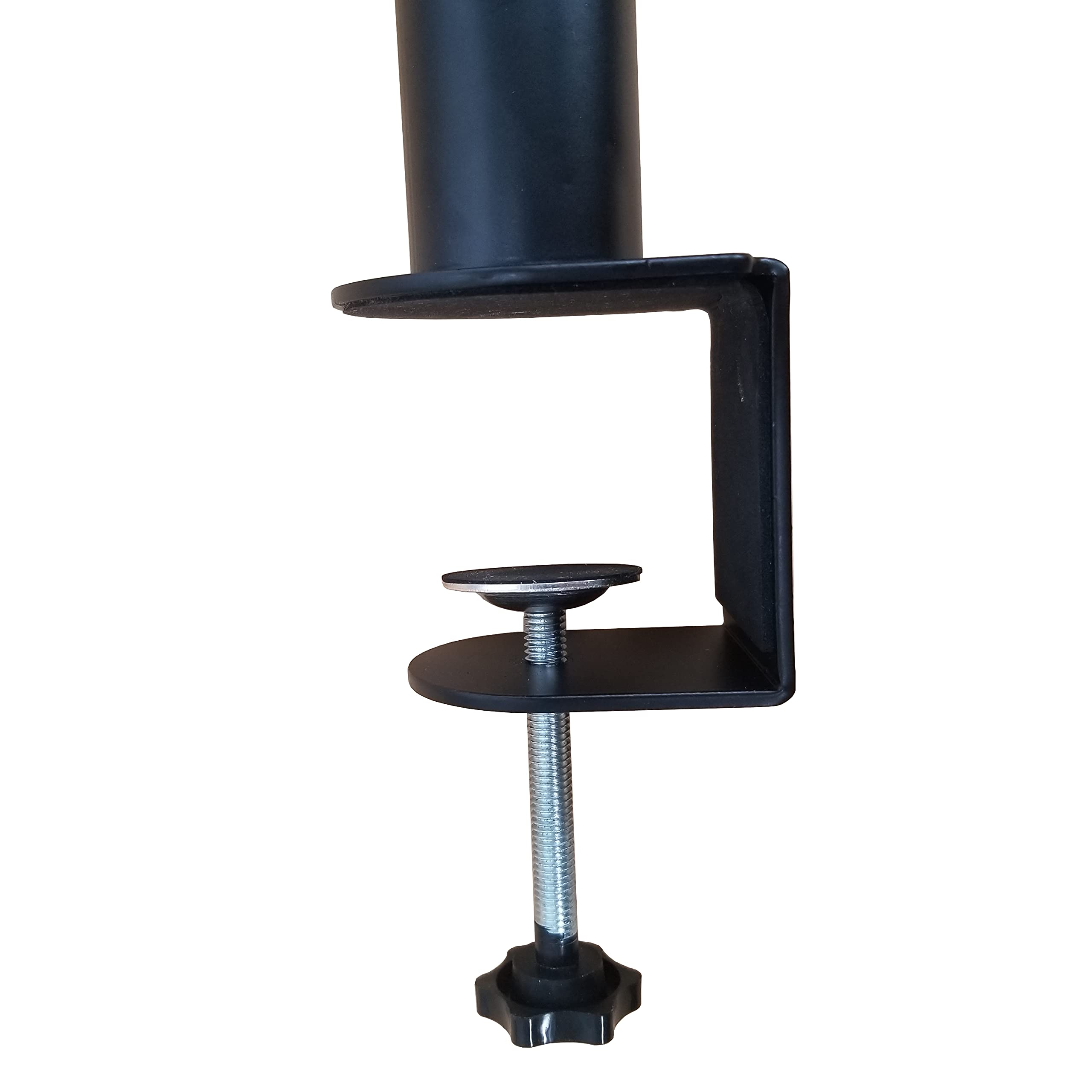 Sonic Fiber Desk Clamp Speaker Stand Pair, Adjustable Desktop Speaker Stand, Studio Monitor Speaker Stands