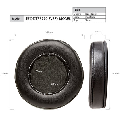 Dekoni Audio Velour Replacement Ear Pads for Beyerdynamic DT770/880/990