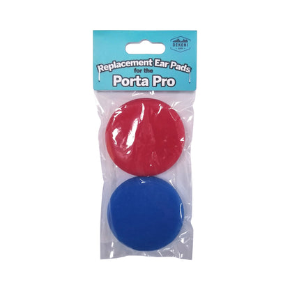 Dekoni Audio Replacement Pads for Koss Porta-Pro Headphones – Red/Blue