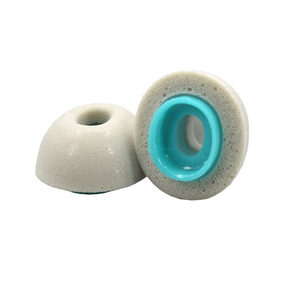 Dekoni Audio Premium Memory Foam Tips for the Apple Airpods Pro – Grey – 3 Pack, Large