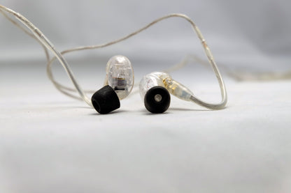 Dekoni Premium Memory Foam Isolation Earphone Tips black - 3mm, 3 pack S, M L