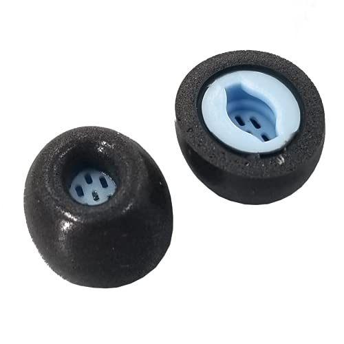 Dekoni Audio Bulletz Replacement for Galaxy Buds Pro Ear Tips | Memory Foam Earbud Tips | Fits in Galaxy Buds Case (Medium, Single Pair)