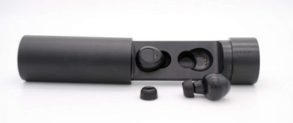 Dekoni Audio True Wireless Bulletz Moldable Memory Foam Isolation Wireless Earbud Tips, Black, Single Pair (Small)