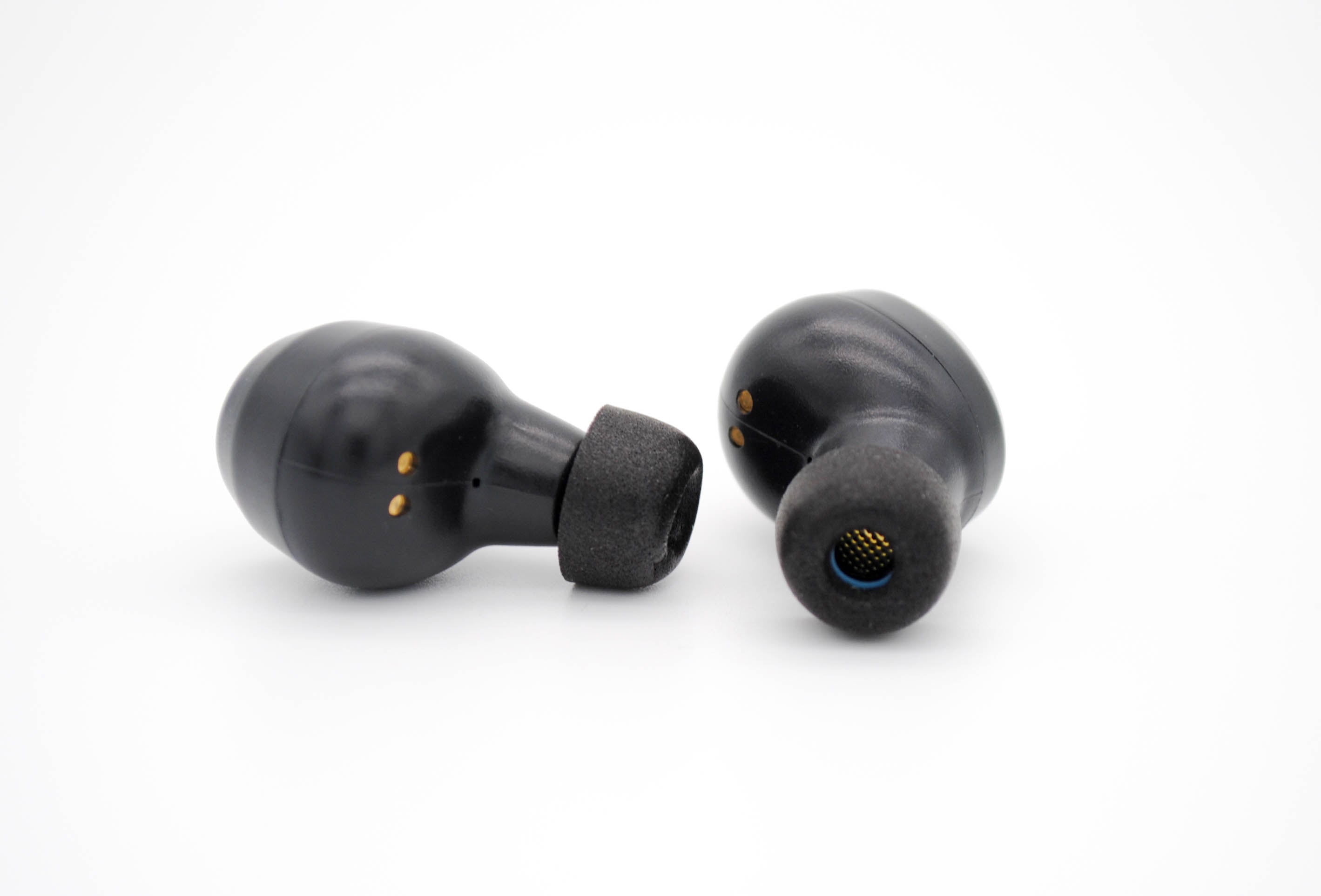 Dekoni Audio True Wireless Bulletz Moldable Memory Foam Isolation Wireless Earbud Tips, Black, Single Pair (Medium)