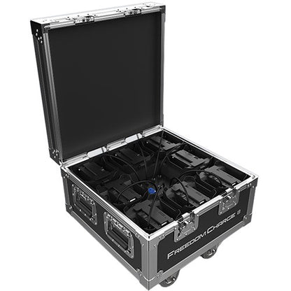 Chauvet Freedom Charge 8 Road Case with Charging
