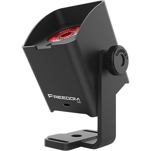 Chauvet FREEDOMH1X4 Battery-Powered Wireless LED Wash Light System in Black