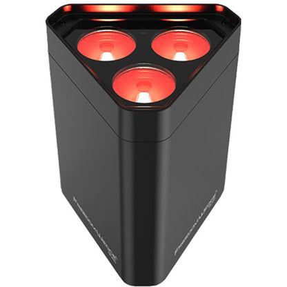 Chauvet FREEDOMWEDGEQUAD Battery-Powered Triangularly-Shaped RGBA LED Wash Light