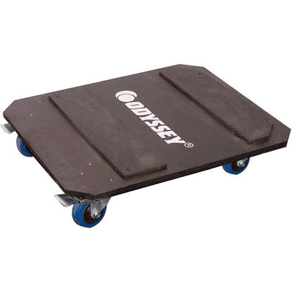 Odyssey FZWMP Dolly Plate 3.5 Heavy Duty Swivel Casters w/ 2 Front Brakes
