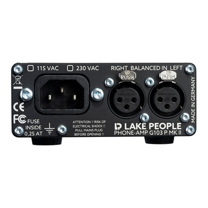Lake People G103-P MKII 2-Channel Headphone Amp