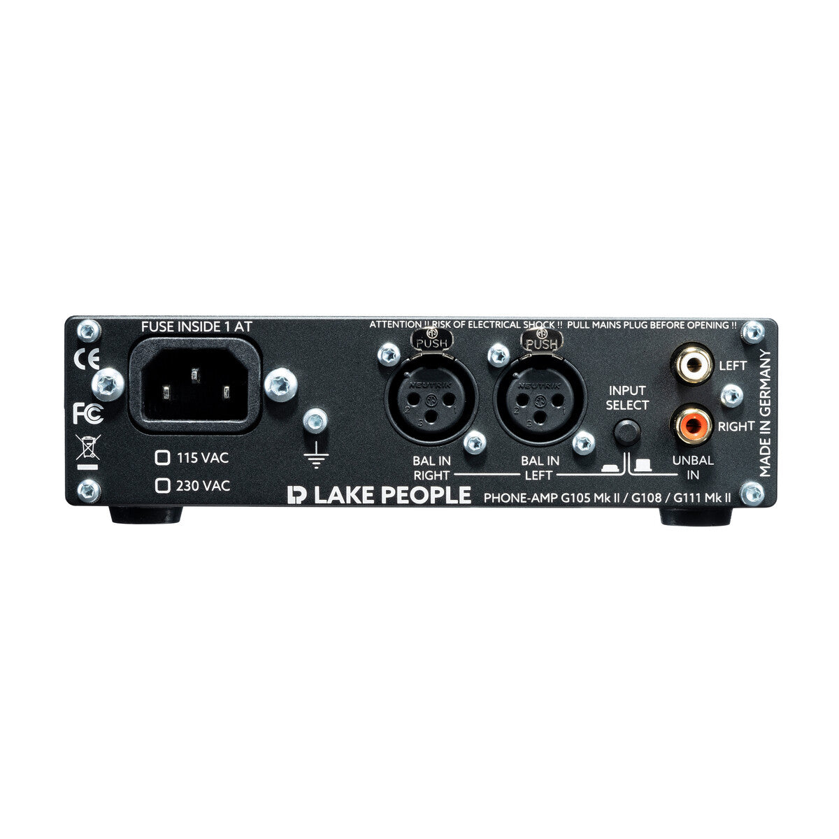 Lake People G108 Balanced Desktop Headphone Amplifier