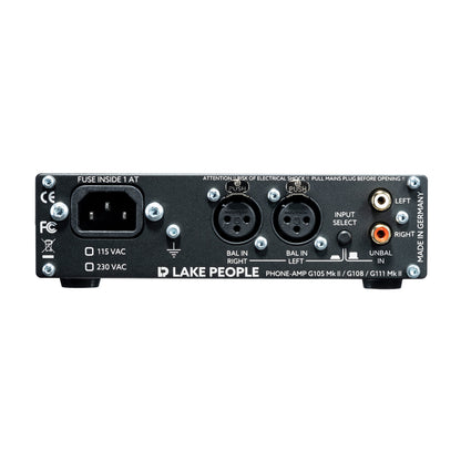 Lake People G108 Balanced Desktop Headphone Amplifier