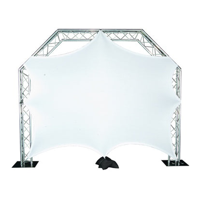 Global Truss Global Screen - Lycra Projection Video Screen - 4 Way Stretch Lycra