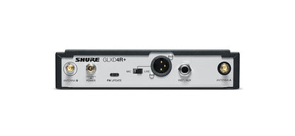 Shure GLXD4R+-Z3 Digital Wireless Dual Band Half-Rack Receiver (Z3: 2.4, 5.8 GHz)