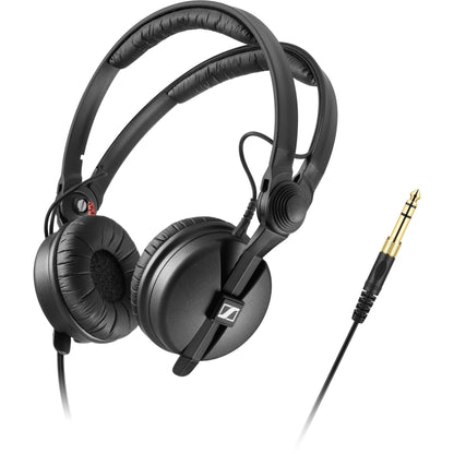 Sennheiser HD25 Closed Back Lightweight Rotatable Stereo DJ or Studio Headphones