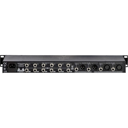 ART HeadAmp6PRO 6-Channel Rack Mount Stereo/Mono Headphone Amp w/EQ & AUX Outs