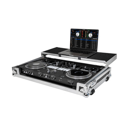 Headliner HL10008 Flight Case w/ Latop Platform & Wheels for Pioneer DJ DDJ-REV7
