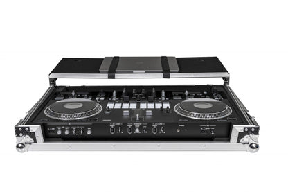 Headliner HL10008 Flight Case w/ Latop Platform & Wheels for Pioneer DJ DDJ-REV7