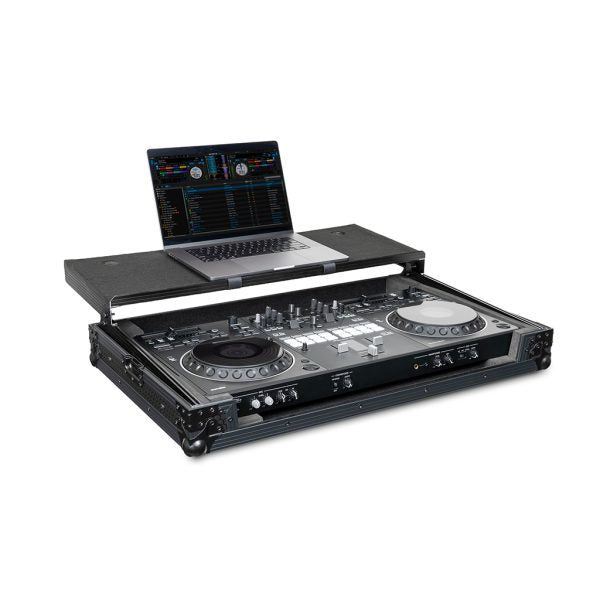 Headliner HL10018 Pitch Black Flight Case for DDJ-REV5 with Laptop Platform