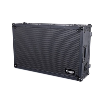 Headliner HL10021 Pitch Black Flight Case for DDJ-REV7 w/ Laptop Platform & Wheels