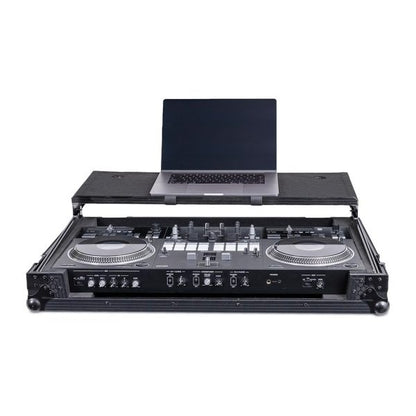 Headliner HL10021 Pitch Black Flight Case for DDJ-REV7 w/ Laptop Platform & Wheels