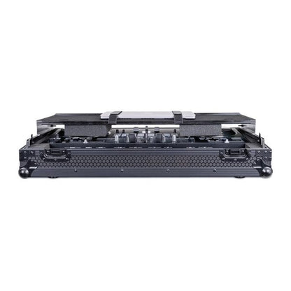 Headliner HL10021 Pitch Black Flight Case for DDJ-REV7 w/ Laptop Platform & Wheels