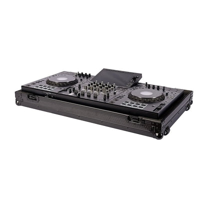 Headliner HL10023 Pitch Black Low Profile Flight Case with Wheels for AlphaTheta XDJ-AZ