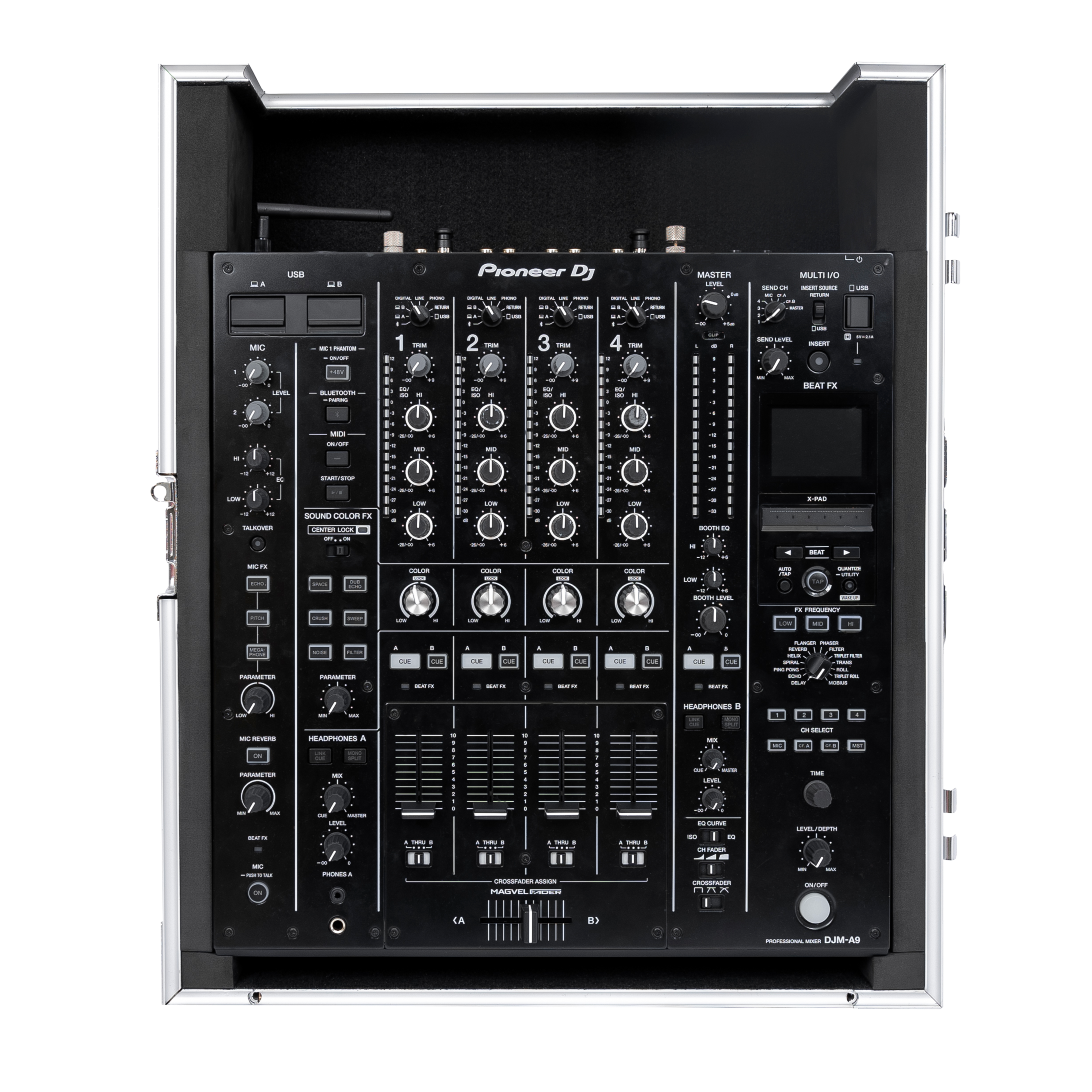 Headliner HL10203 Custom-Fit Flight Case for Pioneer DJM-A9 Club Mixer