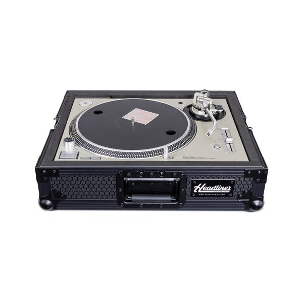 Headliner HL10205 Pitch Black Turntable Flight Case
