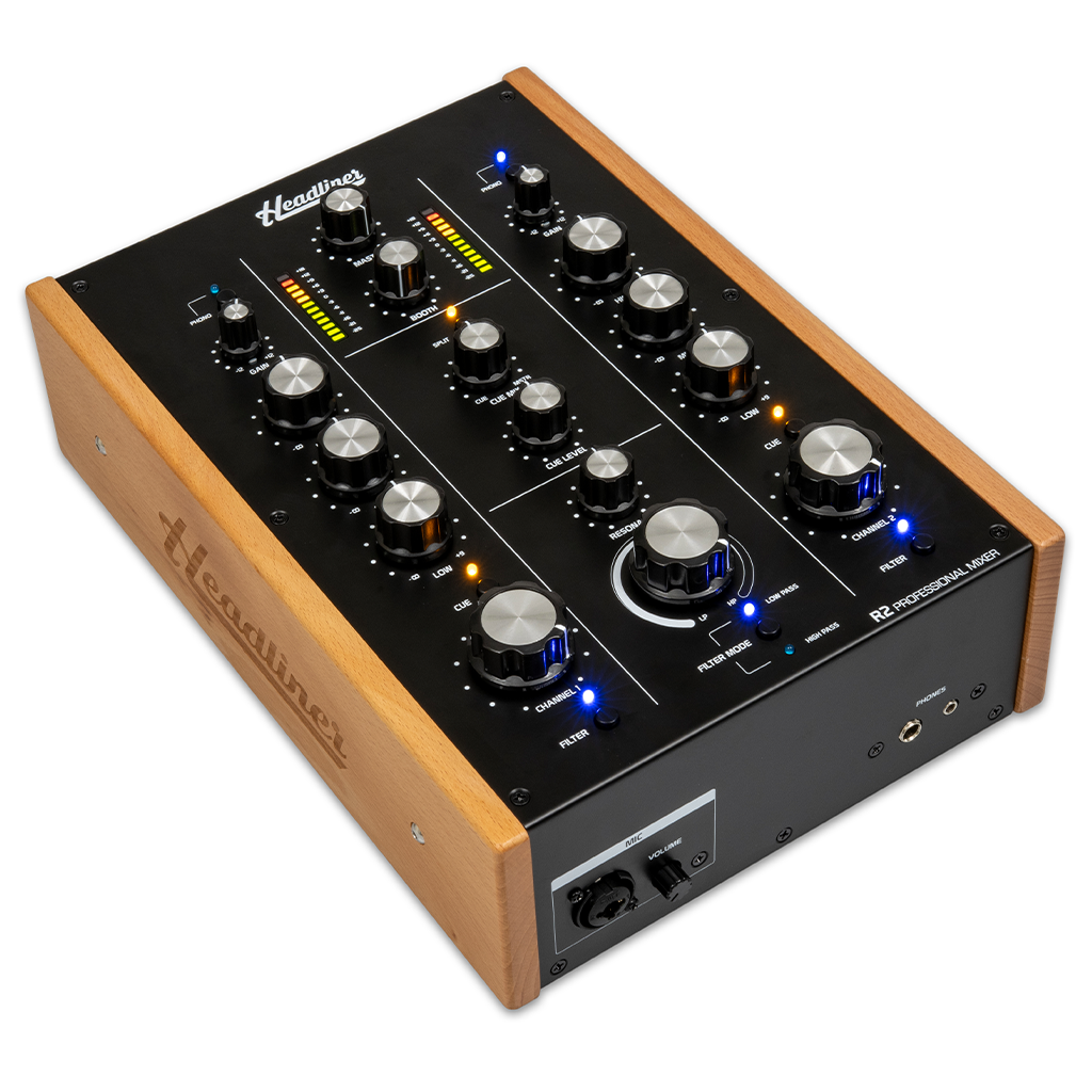 Headliner HL90100 R2 - 2 Channel Rotary DJ Mixer