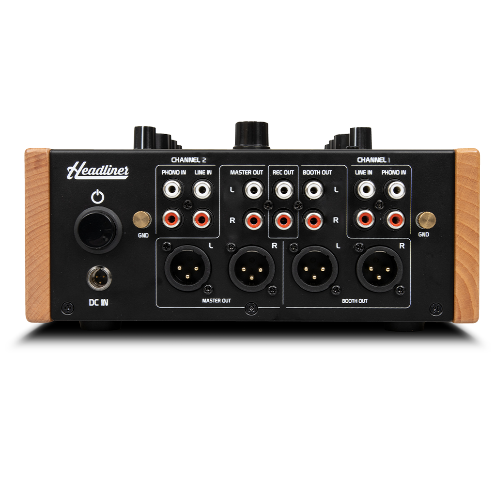 Headliner HL90100 R2 - 2 Channel Rotary DJ Mixer
