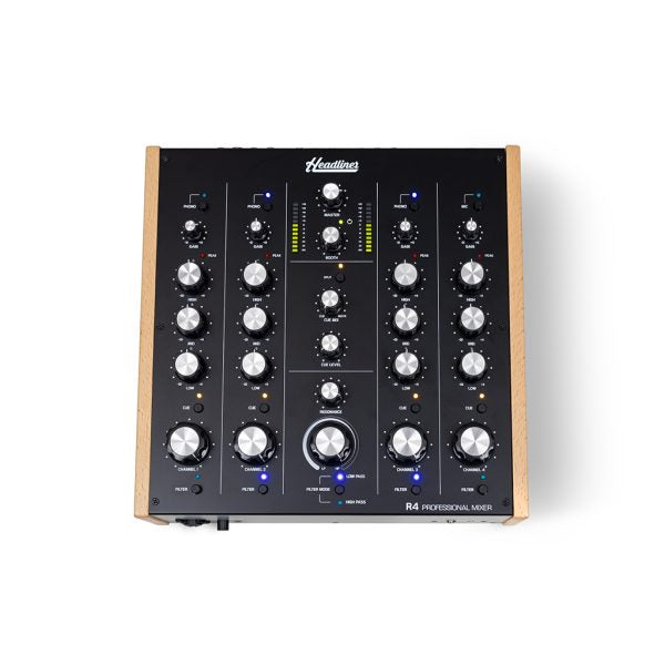 Headliner HL90120 R4 - 4 Channel Rotary DJ Mixer