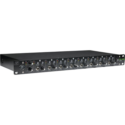 Mackie HM-800 8-Channel Rack Mountable 7 Segment LED Display Headphone Amplifier