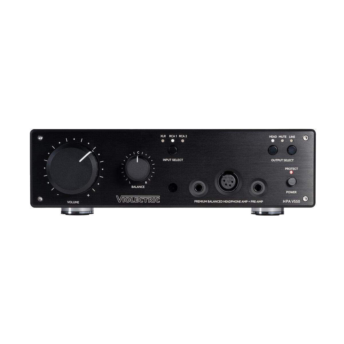 Violectric HPA V550 Pro Desktop Headphone Amplifier and Preamp