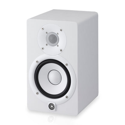Yamaha HS5 W Powered Studio Monitor 70W Amplified ONE PIECE Speaker - WHITE
