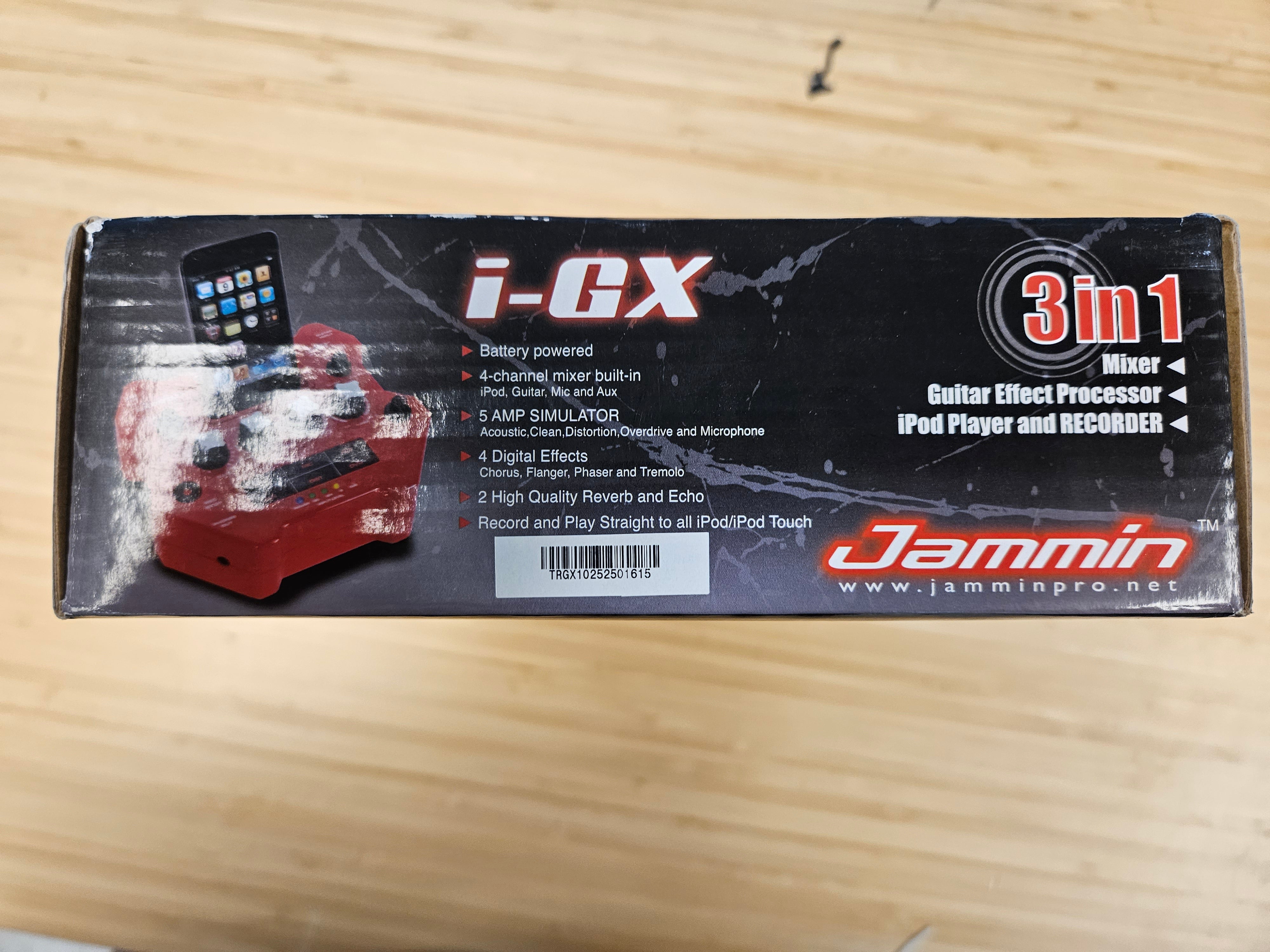 Jammin i-GX iPod Player & Recorder