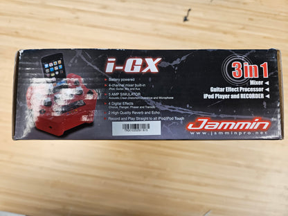Jammin i-GX iPod Player & Recorder