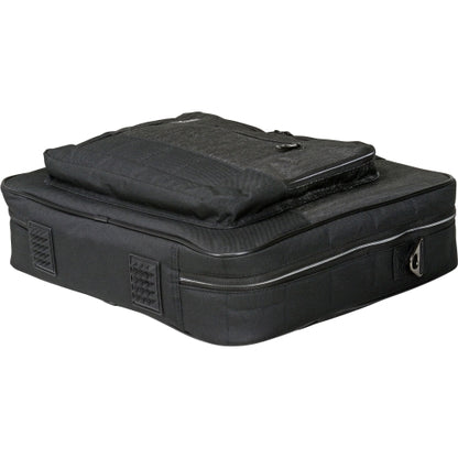 Kaces KB1210 Luxe Series Charcoal/Black Keyboard/Gear Bag (12.5 x 10.5 x 3.5)
