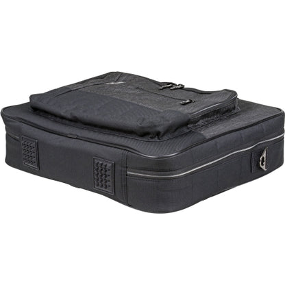 Kaces KB1714 Luxe Series Charcoal/Black Keyboard/Gear Bag (17.5 x 14 x 4)