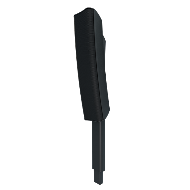 QSC KC12-BLK Active 12 3-Way Column Loudspeaker System with Bluetooth (Black)