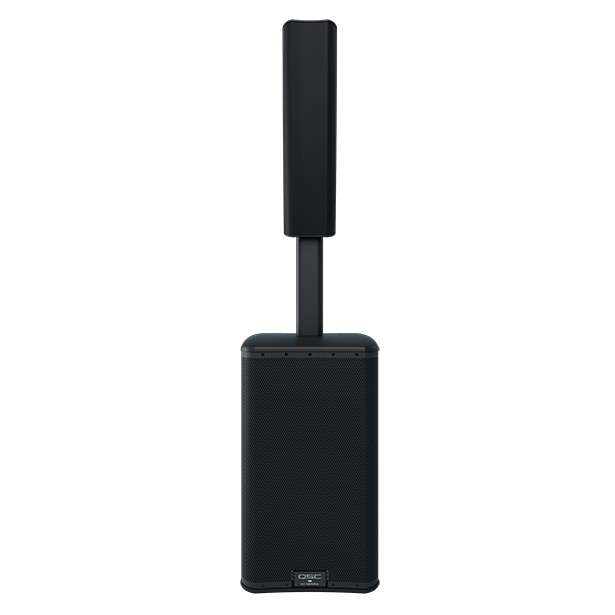 QSC KC12-BLK Active 12 3-Way Column Loudspeaker System with Bluetooth (Black)