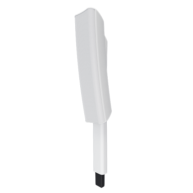 QSC KC12-WHT Active 12 3-Way Column Loudspeaker System with Bluetooth (White)