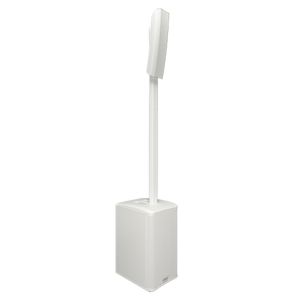QSC KC12-WHT Active 12 3-Way Column Loudspeaker System with Bluetooth (White)
