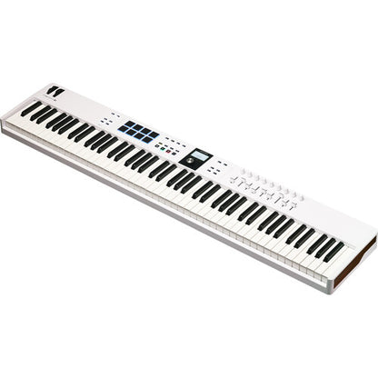Arturia KeyLab Essential Mk3 88-Key Universal MIDI Controller and Software (White)